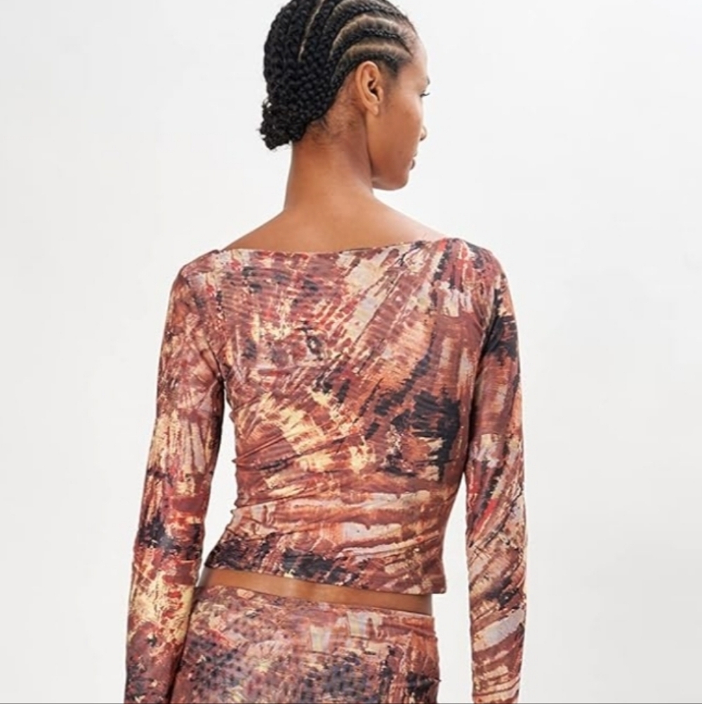 XS Ronny Kobo Women's Ronny Kobo Women's Long Sleeve Vera Top New W/ Tags $150!